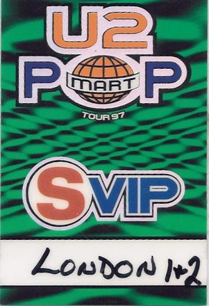 U2 PopMart laminate